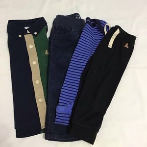 Gap Baby Boy Toddler Bundle 4-piece Outfit Shirt Pants Bosysuit Size 12-18 Month